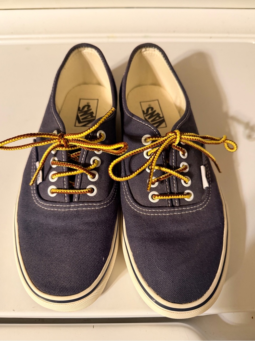 J.crew x vans authentic worn canvas -navy mens size 9 or women’s 10.5